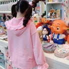 Kawaii Baby Bun Hoodie with Ice Cream Design for Little Ones - Cosparty