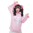 Kawaii Baby Bun Hoodie with Ice Cream Design for Little Ones - Cosparty