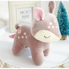 Sleepy Deer Plush - Light Brown - Home Decor