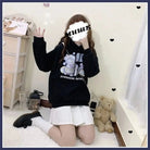 Kawaii Baby Lamb Dessert Hoodie with Sweet Details in Pastel Colors - Cosparty