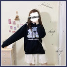 Kawaii Baby Lamb Dessert Hoodie with Sweet Details in Pastel Colors - sweater