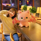 Kawaii Baby Pastel Bat Plushies for Spooky Home Decor - Cosparty