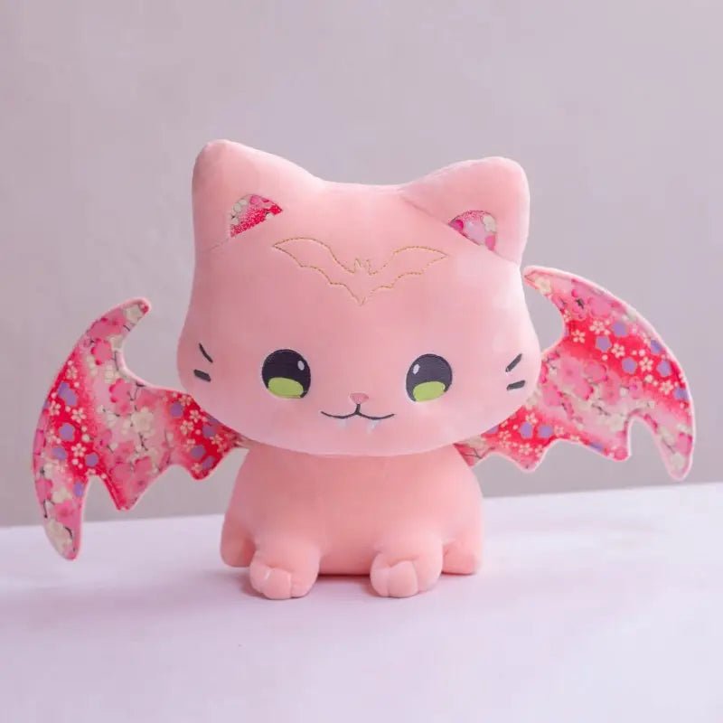Kawaii Baby Pastel Bat Plushies for Spooky Home Decor - Cosparty