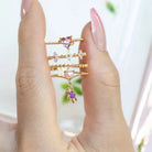 Kawaii Babydoll Rings for Whimsical Stacking and Playful Style - Cosparty