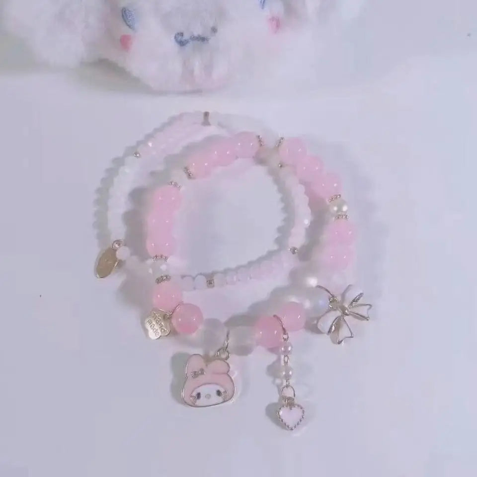 Kawaii beaded bracelets - beaded - beads - bracelets - sanrio - sanriocore