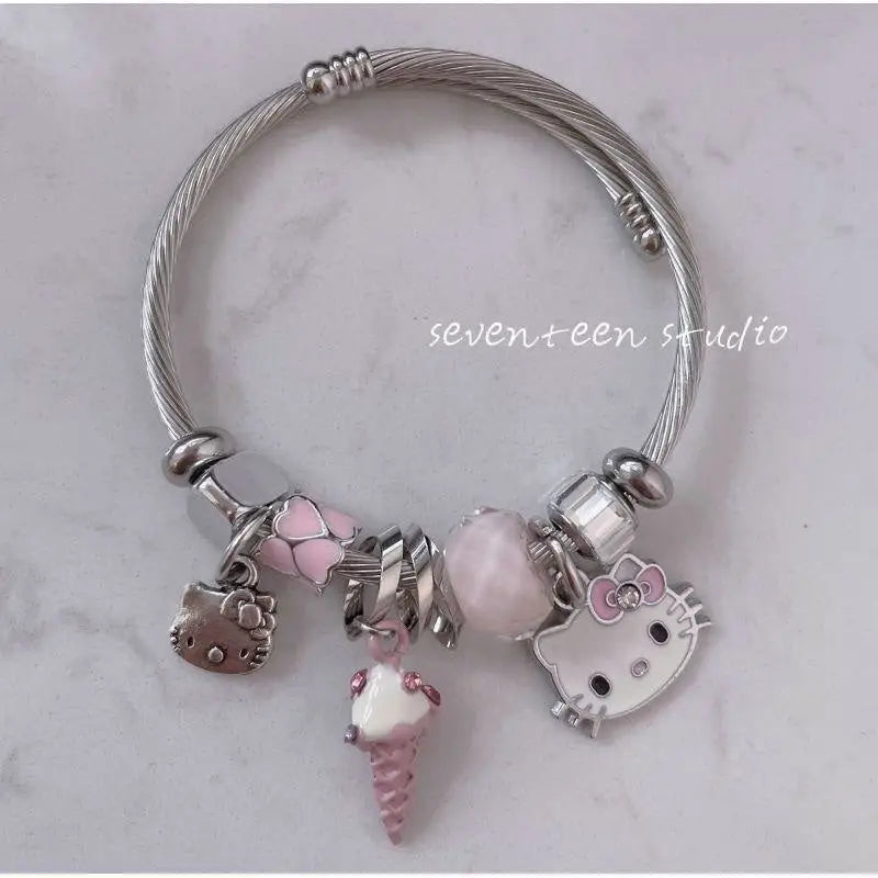 Kawaii beaded bracelets - beaded - beads - bracelets - sanrio - sanriocore