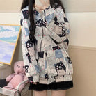 Kawaii Bear - Inspired Windbreaker Jacket for Pastel Fashion Lovers - Cosparty