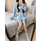 Kawaii Bear - Inspired Windbreaker Jacket for Pastel Fashion Lovers - Cosparty