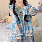 Kawaii Bear - Inspired Windbreaker Jacket for Pastel Fashion Lovers - Cosparty
