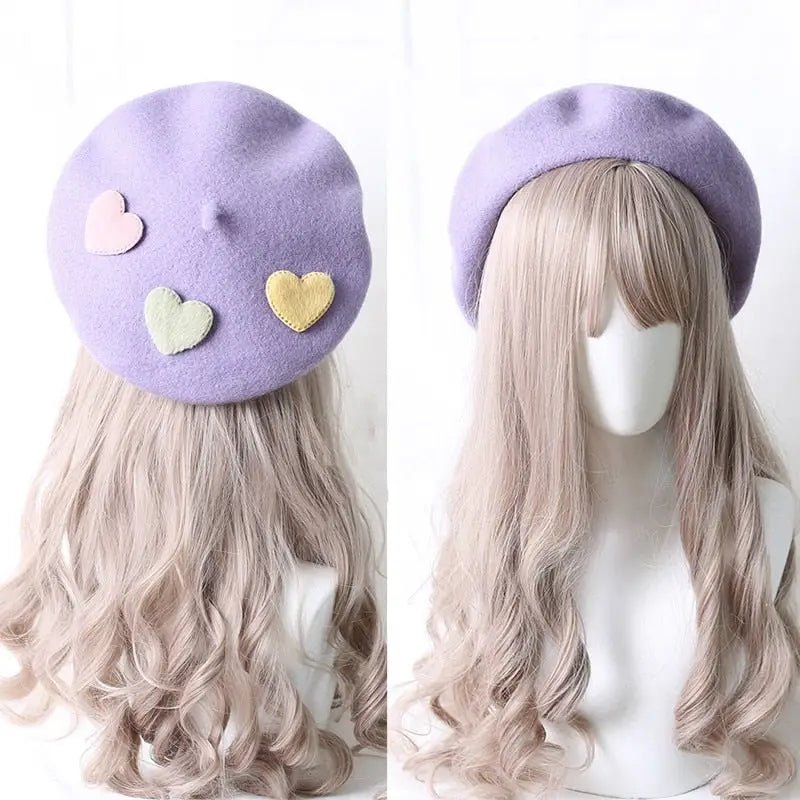 Kawaii Berets for Stylish Lolita Fashion and Accessories - Cosparty