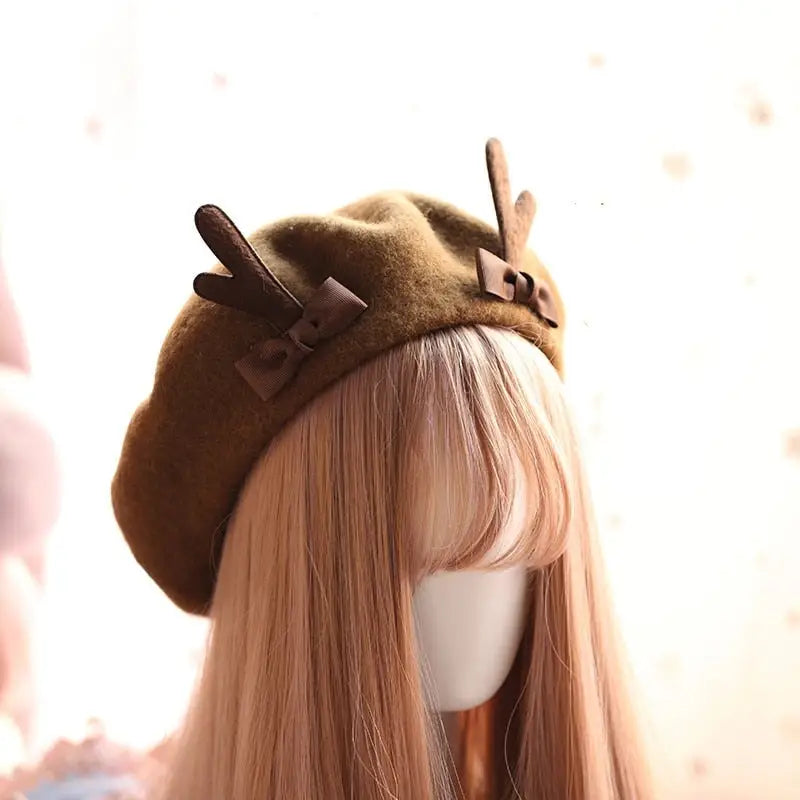 Kawaii Berets (21 styles) - beret, berets, hat, hats, headwear Cosparty