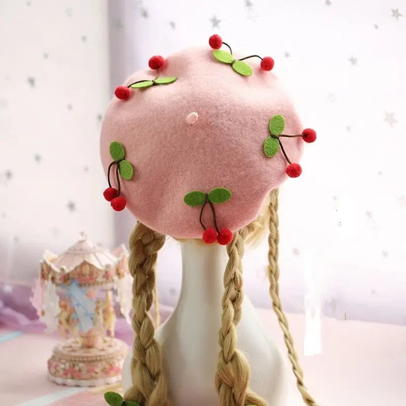 Kawaii Berets for Stylish Lolita Fashion and Accessories - Cosparty
