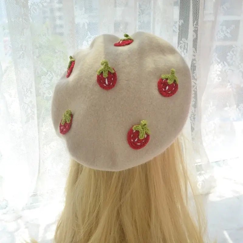 Kawaii Berets for Stylish Lolita Fashion and Accessories - Cosparty