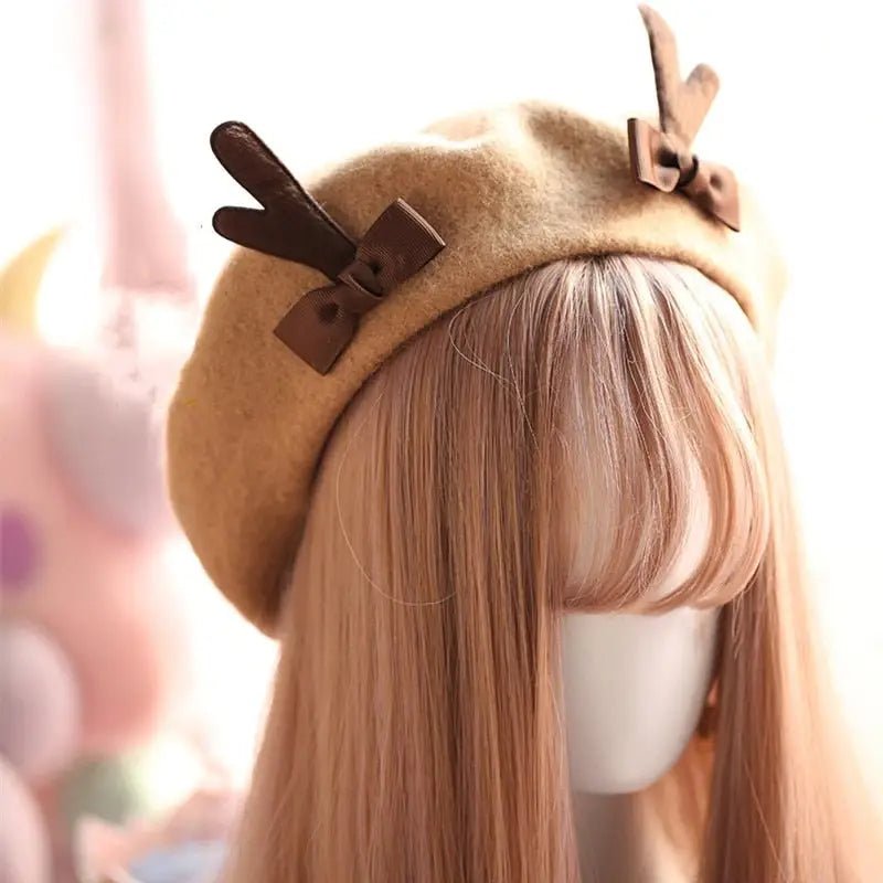 Kawaii Berets for Stylish Lolita Fashion and Accessories - Cosparty