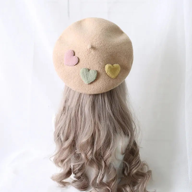 Kawaii Berets (21 styles) - beret, berets, hat, hats, headwear Cosparty