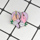 Kawaii Best Buds Enamel Pins for Ganja Babes - Cosparty