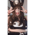 Kawaii Black and Pink Kuromi Bat Wing Headband for Halloween - Cosparty