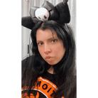 Kawaii Black and Pink Kuromi Bat Wing Headband for Halloween - Cosparty