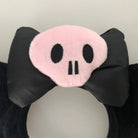 Kawaii Black and Pink Kuromi Bat Wing Headband for Halloween - Cosparty