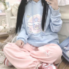 Cinnamoroll Cake Hoodie - S - bakery, baking, cinnamoroll, fairy kei, hoodie