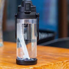 Kawaii BPA Free Plastic Water Bottle with Straw for Cospartys - Cosparty