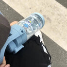 Kawaii BPA Free Plastic Water Bottle with Straw for Cospartys - Cosparty