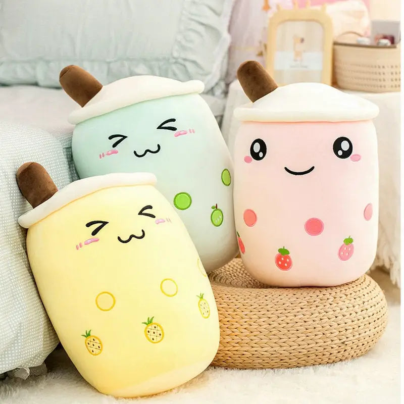 Kawaii Bubble Tea Plush Toys for Boba Tea Lovers - stuffed animal