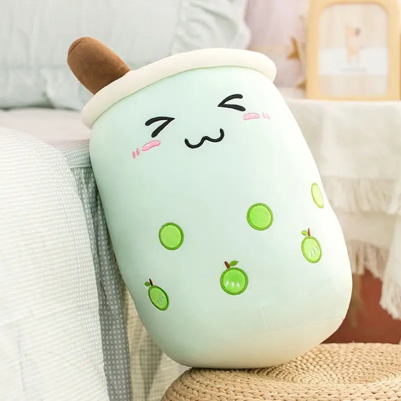 Boba Tea Plush (Dozens of Colors/Sizes) - Apple / 25cm - bubble, bubble tea, bubbletea, milk plush