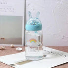 Kawaii Bunny Ear Glitter Glass Water Bottles - Cosparty