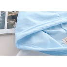 Kawaii Bunny Hooded Tee in Pastel Pink or Blue - Cosparty