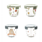 Kawaii Bunny Microwave Glass Bowl with Lid for Cute Mealtime Fun - dish