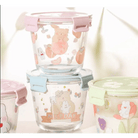 Kawaii Bunny Microwave Glass Bowl with Lid for Cute Mealtime Fun - Cosparty