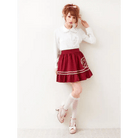 Kawaii Bunny Rabbit Ear High Heels with Removable Pom Poms - Cosparty