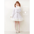 Kawaii Bunny Rabbit Ear High Heels with Removable Pom Poms - Cosparty