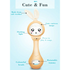 Kawaii Bunny Rabbit Face Rattle for Babies - Cosparty