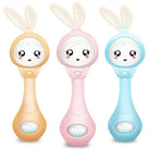 Kawaii Bunny Rabbit Face Rattle for Babies - toys