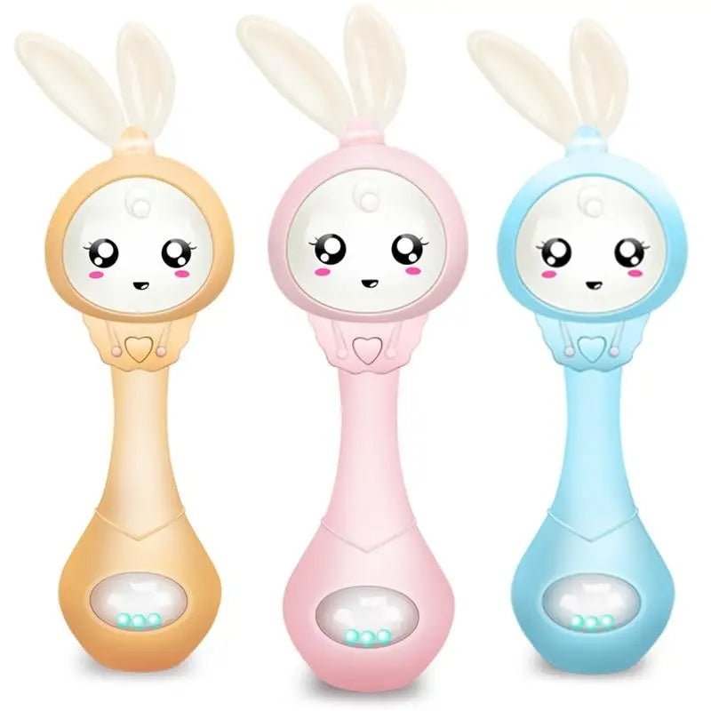 Kawaii Bunny Rabbit Face Rattle for Babies - Cosparty
