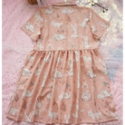 Kawaii Bunny Rabbit Patterned Lolita Dress for Princesses - dress