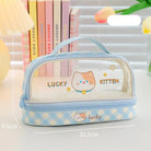 Kawaii Bunny Stationery and Makeup Bag for Cute Organization - Cosparty