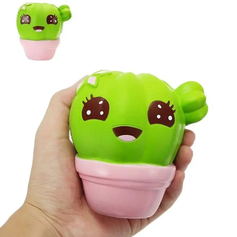 Kawaii Cactus Squishy Stress Relief Toy - squishy