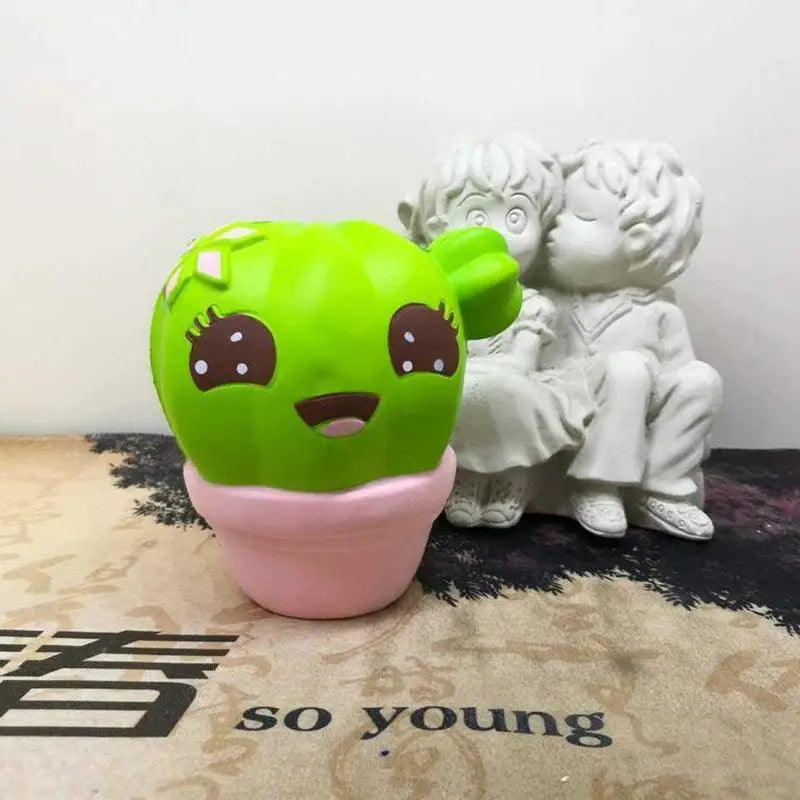 Kawaii Cactus Squishy Stress Relief Toy - squishy