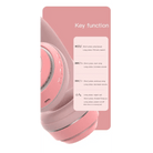 Kawaii Cat Ear Headset with Light - Up Paw Print Design - Cosparty