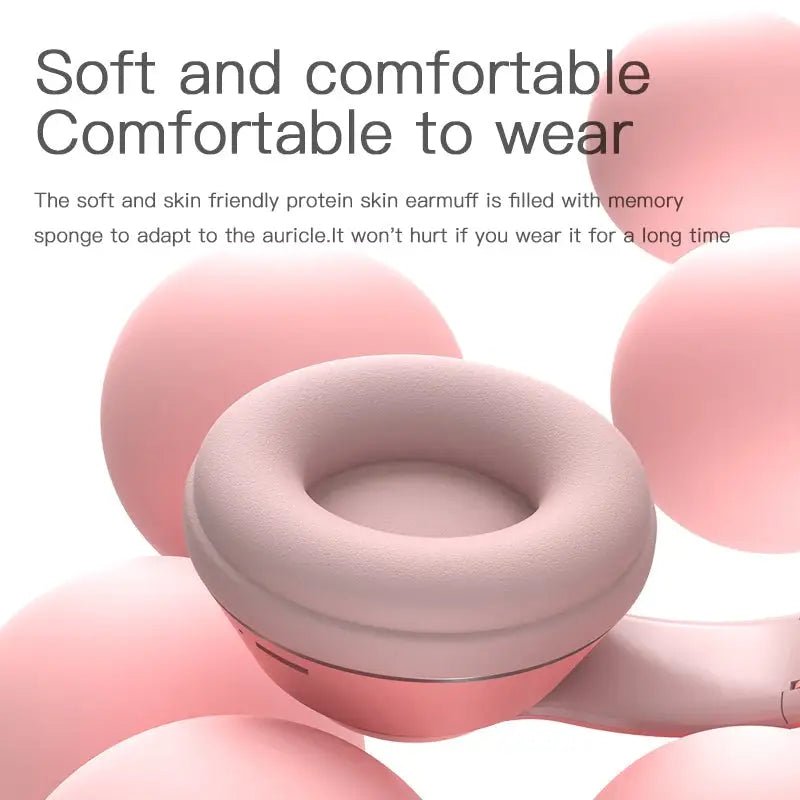 Kawaii Cat Ear Headset with Light - Up Paw Print Design - Cosparty