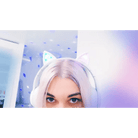 Kawaii Cat Ear Headset with Light - Up Paw Print Design - Cosparty
