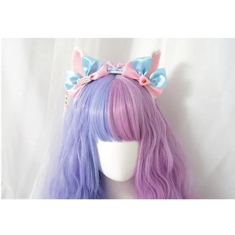 Kawaii Cat Ears and Lolita Bear Headband for Cute Fashion Lovers - headband