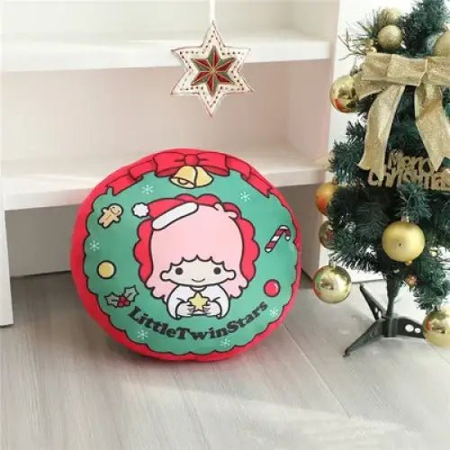 Kawaii Christmas Holiday Sofa Throw Pillows for Festive Decor - Cosparty