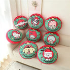 Kawaii Christmas Holiday Sofa Throw Pillows for Festive Decor - Cosparty