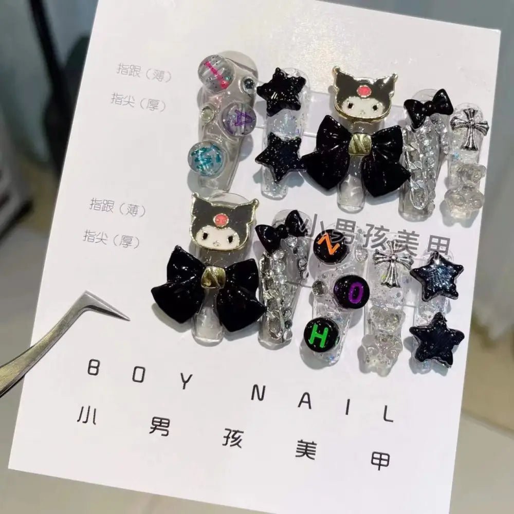 Kawaii Deco Press On Nails for an Adorable Nail Makeover - Cosparty
