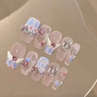 Kawaii deco press on nails - 3d - acrylic nails - fake - kawaiicore - my melody