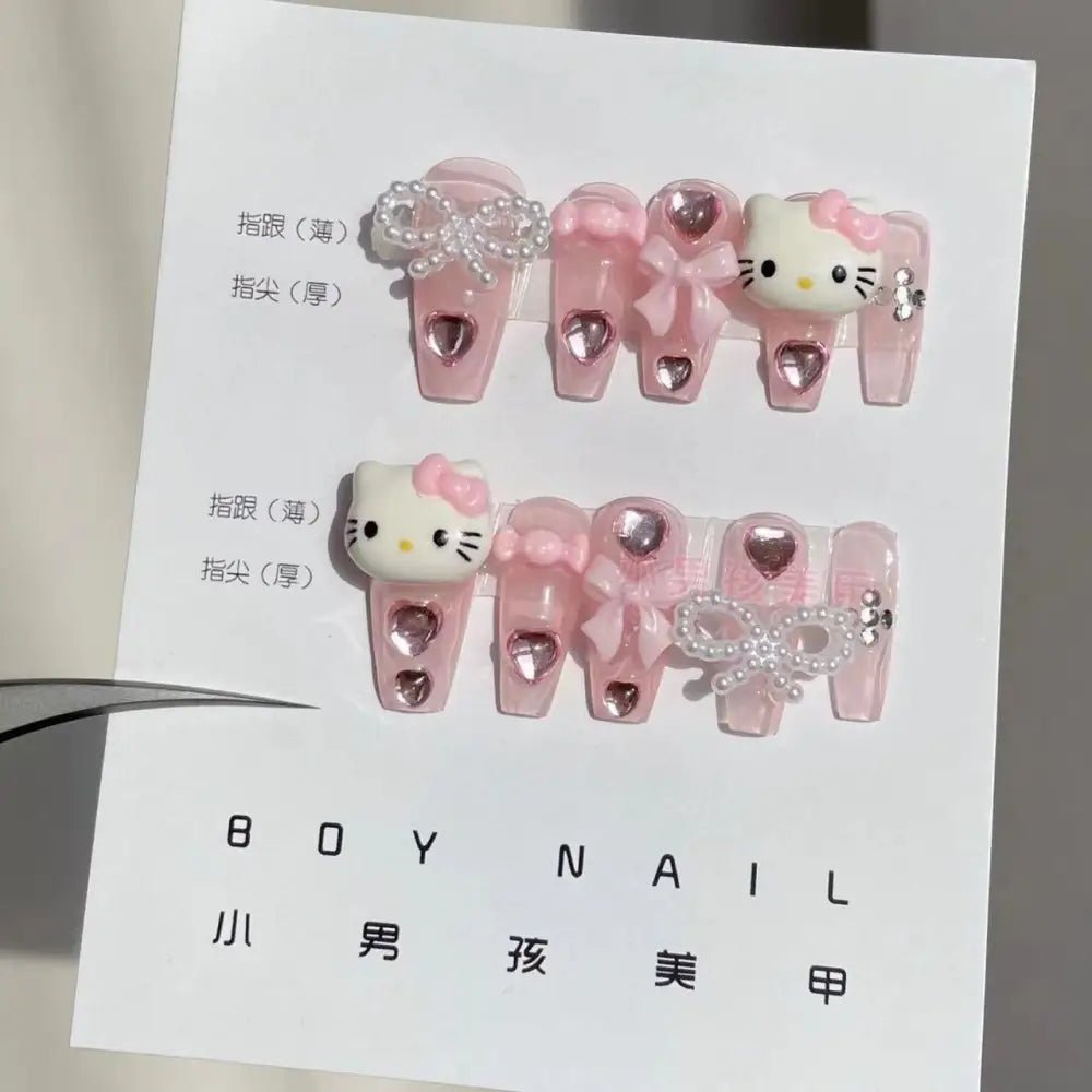 Kawaii Deco Press On Nails for an Adorable Nail Makeover - Cosparty